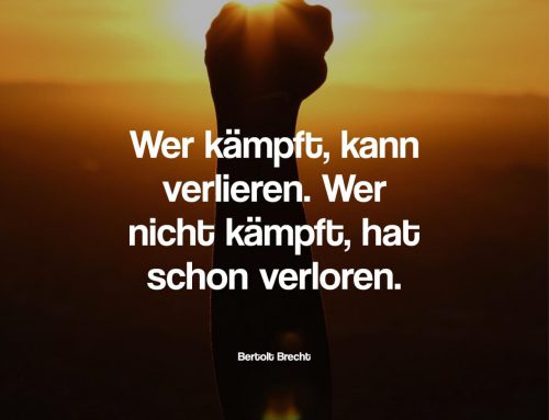 Spruch des Monats August